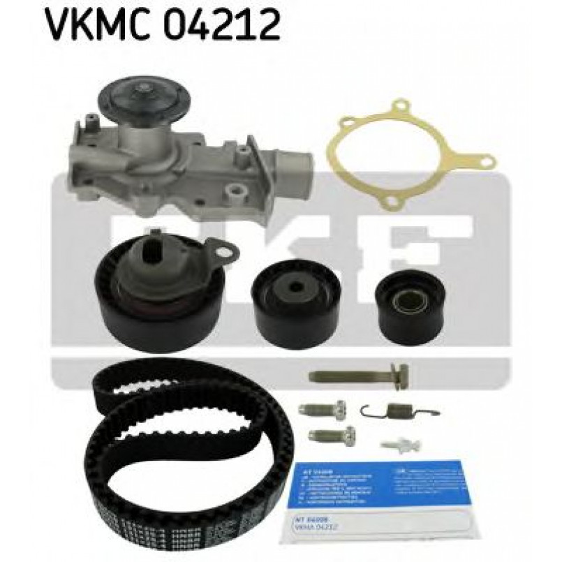 VKMC 04212 SKF - Насос охолоджуючої рідини + комплект зубчатого ремня